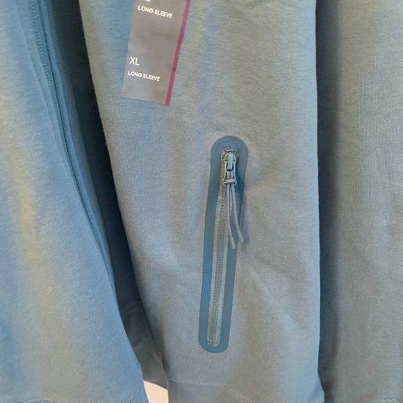 Men’s All in Motion Teal Full-Zip Jacket Size XL - Picture 4 of 5